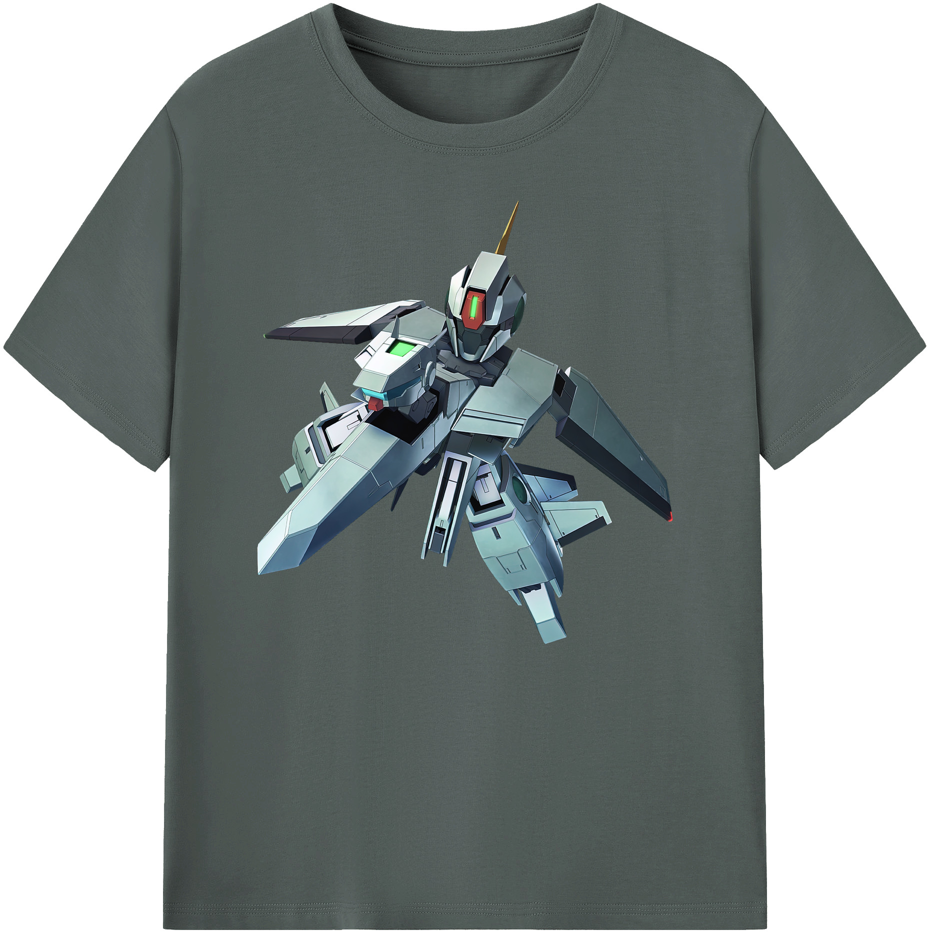 （画像用） 機動戦士ガンダム Mobile Suit Gundam 綿100％ メンズ半袖Tシャツ｜肌触りやわらか＆通気性